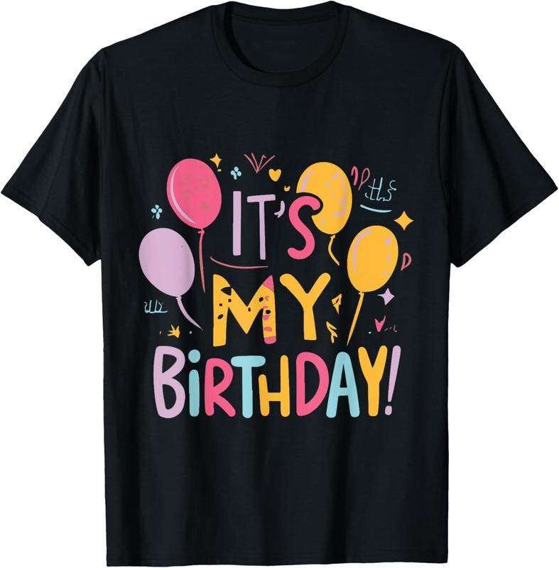 100% Cotton It's My Birthday T-Shirt Hoodie, Sweatshirt | HypeCrazeTee.com