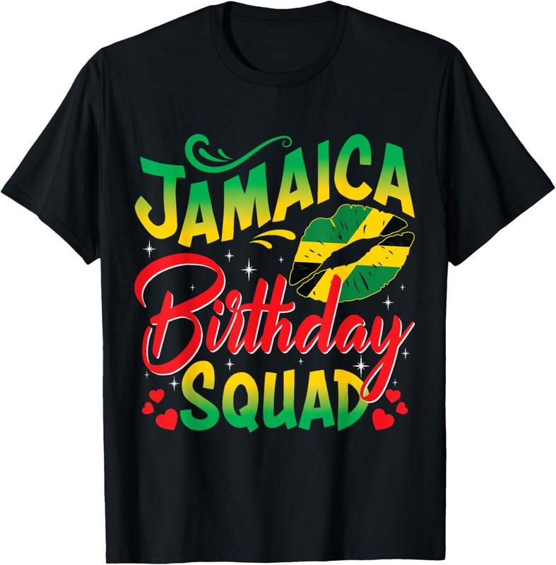 100% Cotton Jamaica Birthday Squad Girls Trip 2024 Women Vacation Party T-Shirt Hoodie, Sweatshirt | HypeCrazeTee.com