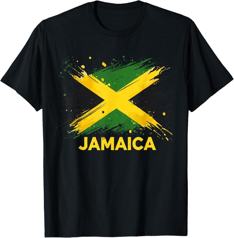 100% Cotton Jamaica Retro Jamaican Flag T-Shirt Hoodie, Sweatshirt | HypeCrazeTee.com