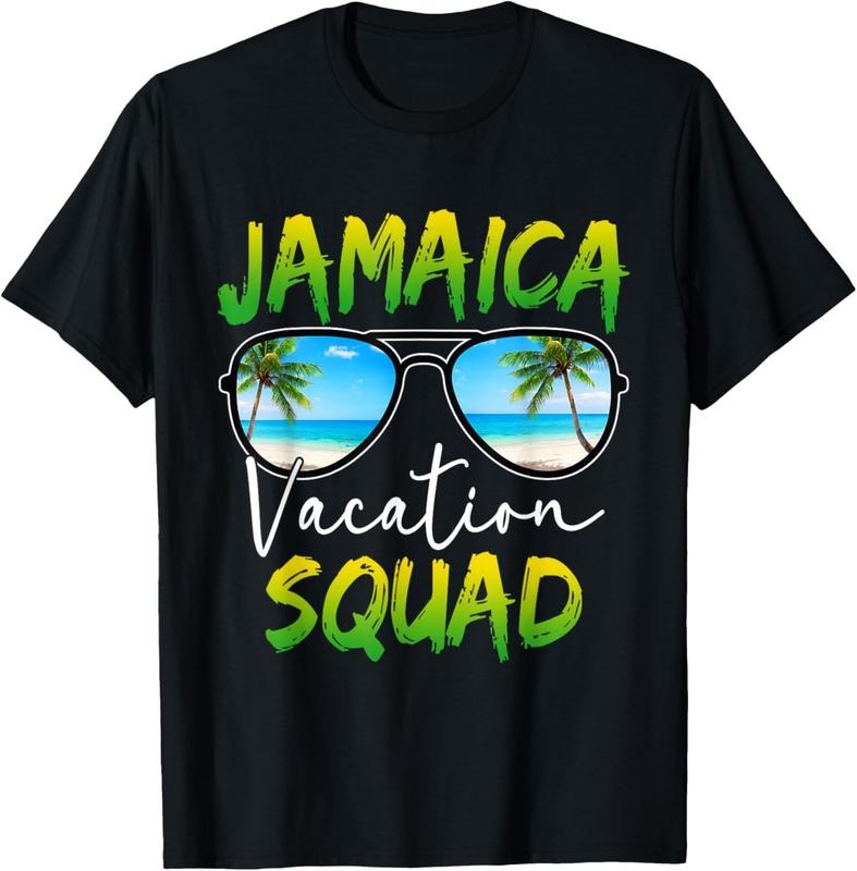 100% Cotton Jamaica Vacation Squad 2024 Matching Group Family Squad T-Shirt Hoodie, Sweatshirt | HypeCrazeTee.com