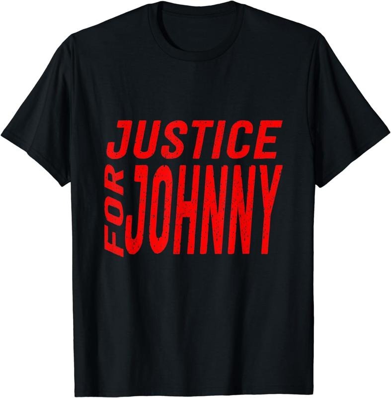 [100% Cotton]Justice for Johnny T-Shirt Hoodie, Sweatshirt | HypeCrazeTee.com