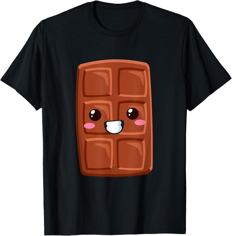 100% Cotton Kawaii Halloween Group Costume Party S'mores Chocolate Bar T-Shirt Hoodie, Sweatshirt | HypeCrazeTee.com