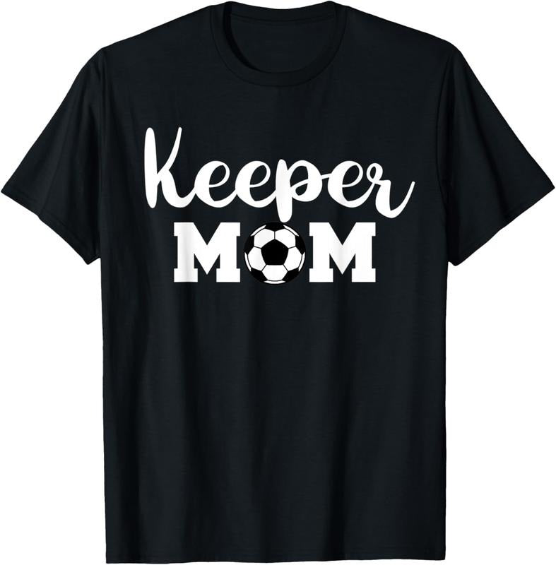 100% Cotton Keeper Mom Funny Soccer Goalkeeper Mom T-Shirt Hoodie, Sweatshirt | HypeCrazeTee.com