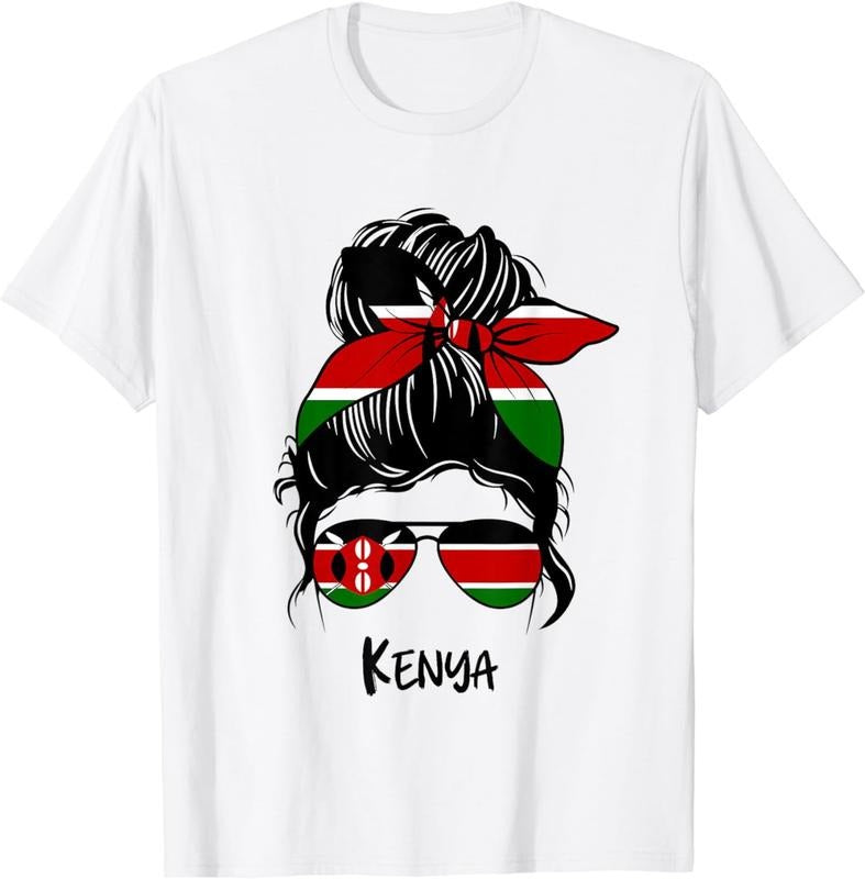 [100% Cotton]Kenya Girl Kenyan girl Kenya woman flag T-Shirt Hoodie, Sweatshirt | HypeCrazeTee.com