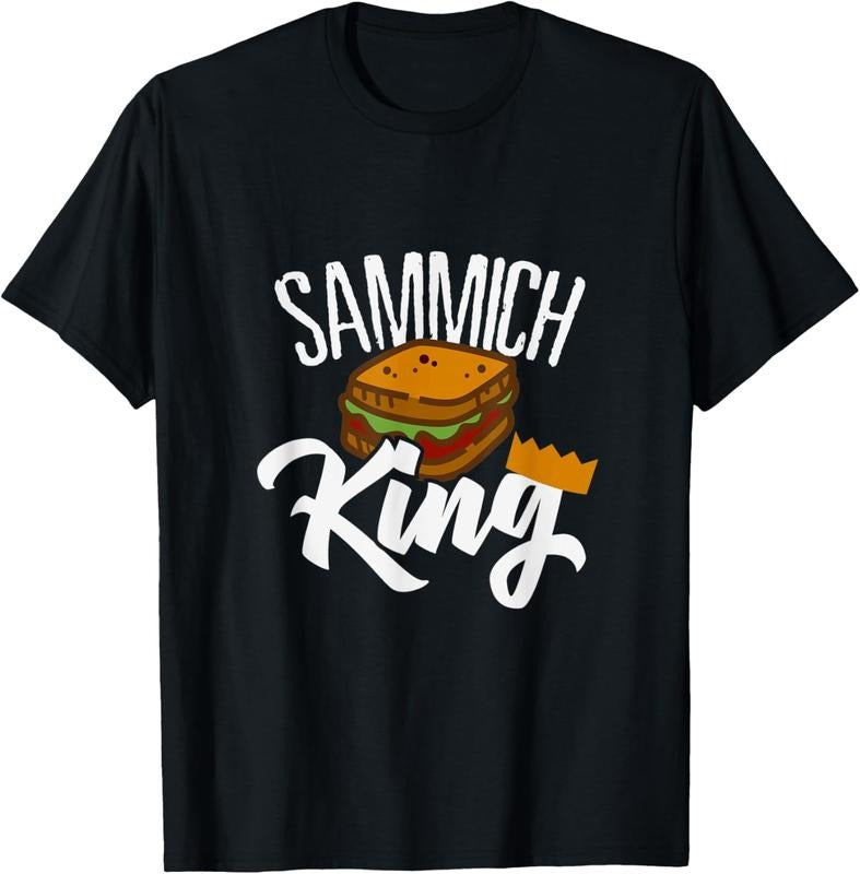 [100% Cotton]King Sandwich Fathers Day Food Diet Chef Artist Bread Shirt Hoodie, Sweatshirt | HypeCrazeTee.com