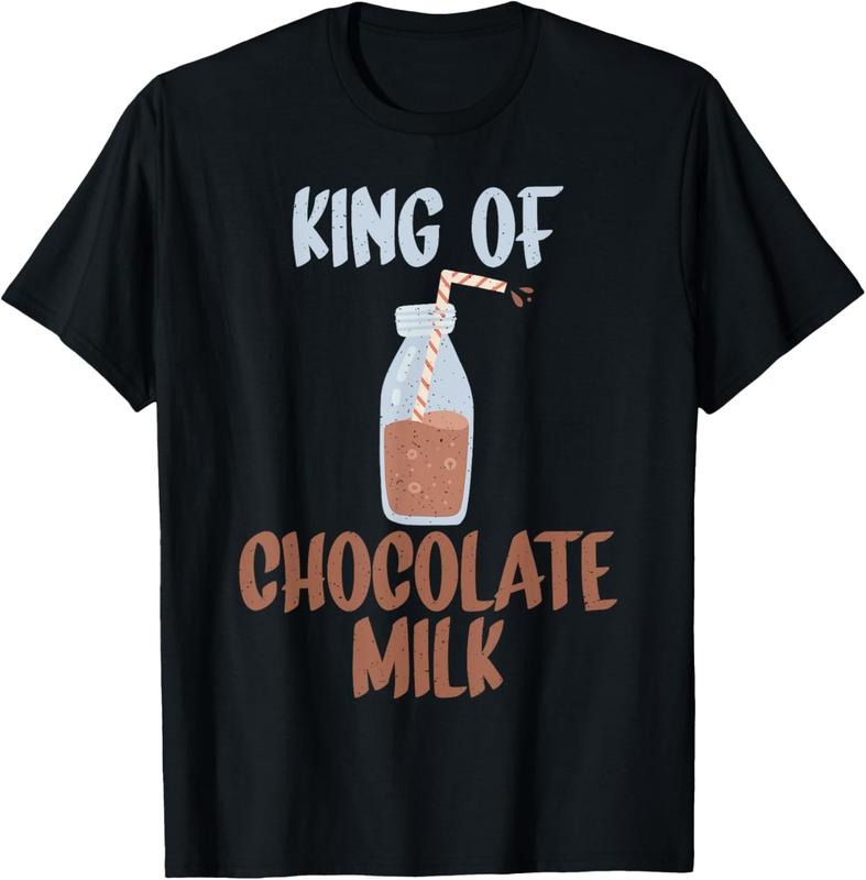 100% Cotton King of Chocolate Milk T-Shirt Hoodie, Sweatshirt | HypeCrazeTee.com