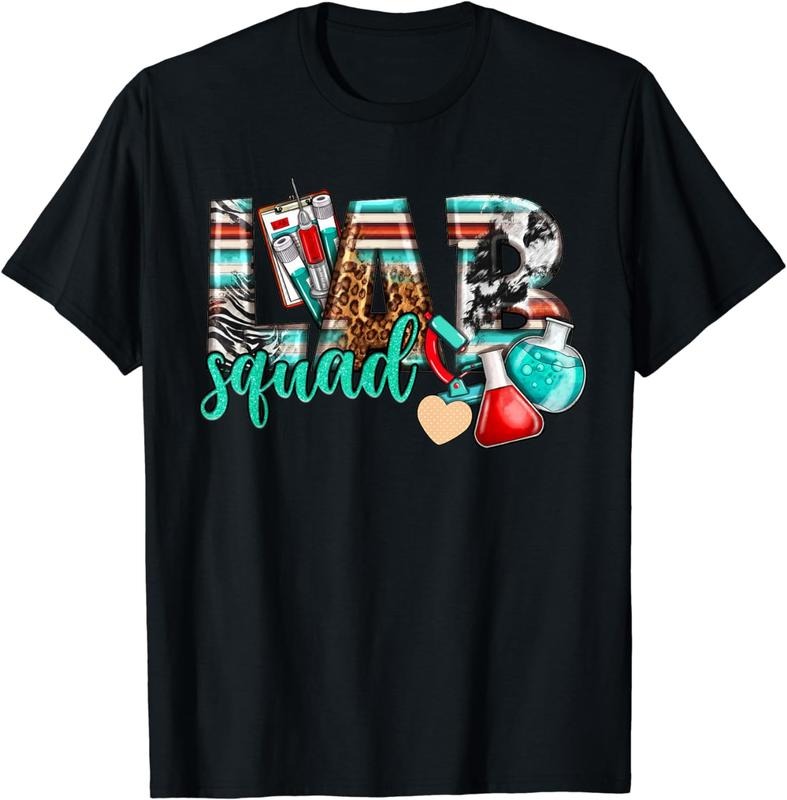 [100% Cotton]Lab Squad Lab Team Medical Laboratory Technician Funny T-Shirt Hoodie, Sweatshirt | HypeCrazeTee.com