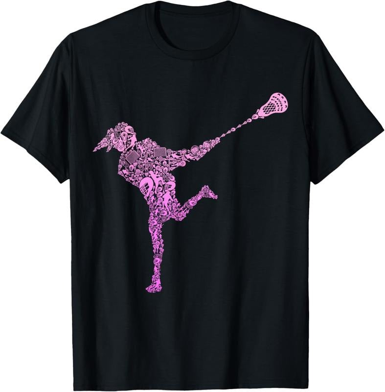 100% Cotton Lacrosse Player Youth Girls Women T-Shirt Hoodie, Sweatshirt | HypeCrazeTee.com