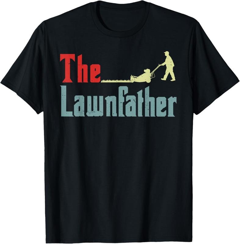100% Cotton Lawn Mowing Lawnfather Fathers Day Funny Mower Gardening Dad T-Shirt Hoodie, Sweatshirt | HypeCrazeTee.com