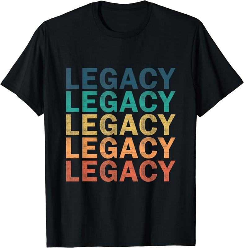 [100% Cotton]Legacy - Vintage Retro Legacy Name T-Shirt Hoodie, Sweatshirt | HypeCrazeTee.com