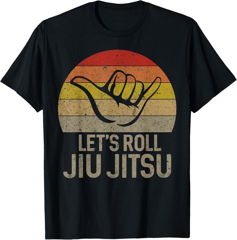 100% Cotton Let's Roll Jiu Jitsu Hand Brazilian BJJ Funny Martial Arts T-Shirt Hoodie, Sweatshirt | HypeCrazeTee.com