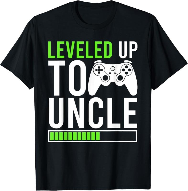 100% Cotton Leveled Up Promoted to Uncle 2025 New Uncle Video Game T-Shirt Hoodie, Sweatshirt | HypeCrazeTee.com