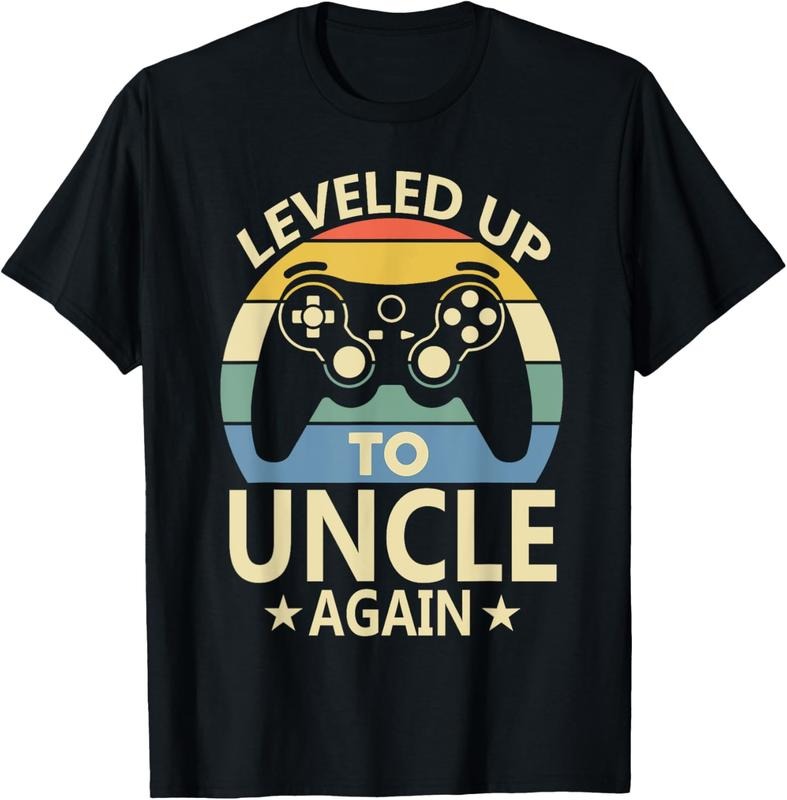 100% Cotton Leveled Up To Uncle Again 2025 Funny Gamer Uncle T-Shirt Hoodie, Sweatshirt | HypeCrazeTee.com