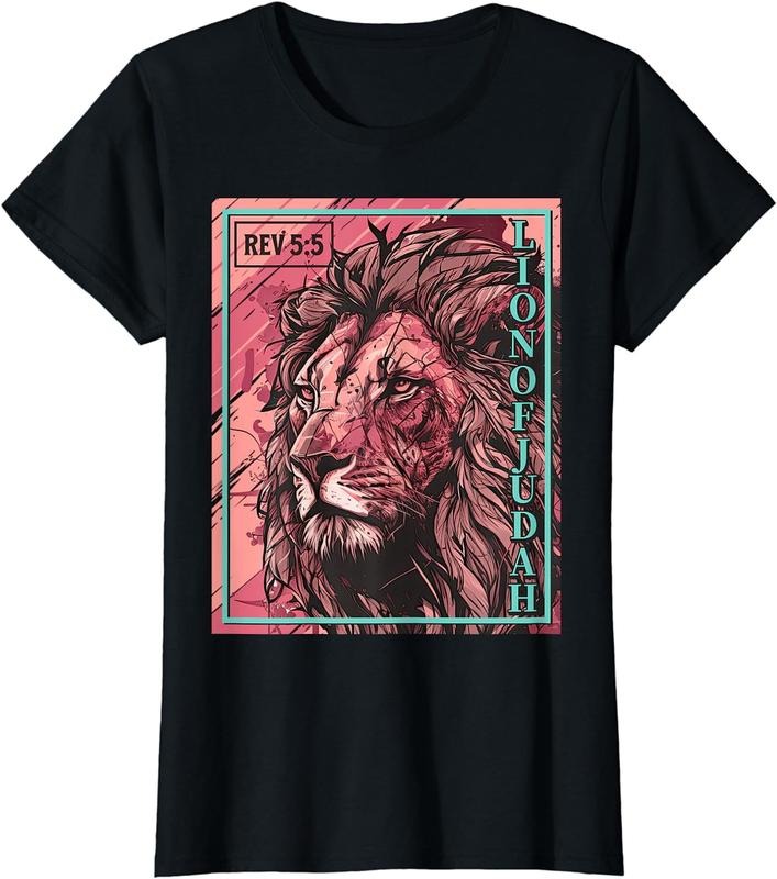 [100% Cotton]Lion of Judah Christian Faith T-Shirt Hoodie, Sweatshirt | HypeCrazeTee.com
