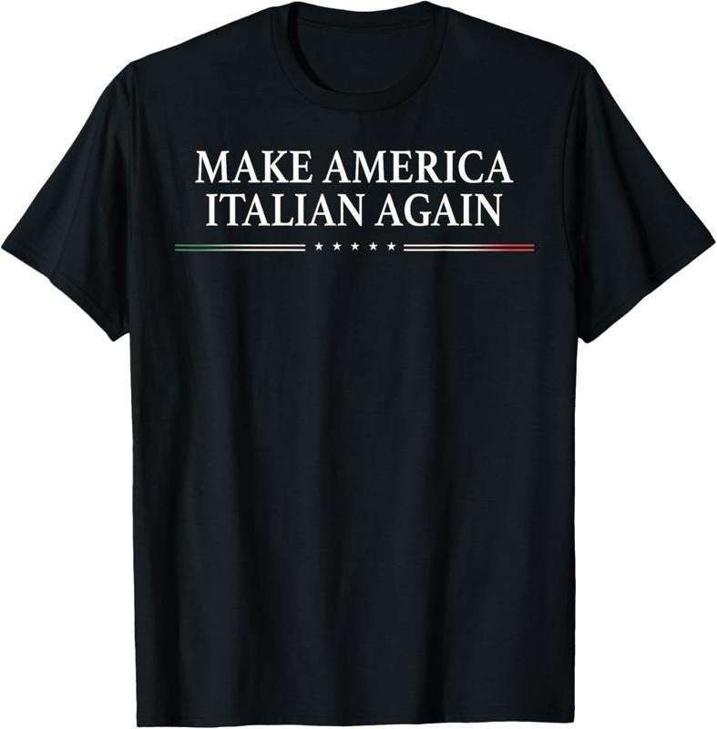 100% Cotton Make America Italian Again T-Shirt Hoodie, Sweatshirt | HypeCrazeTee.com