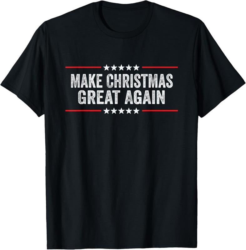 100% Cotton Make Christmas Great Again T-Shirt Hoodie, Sweatshirt | HypeCrazeTee.com