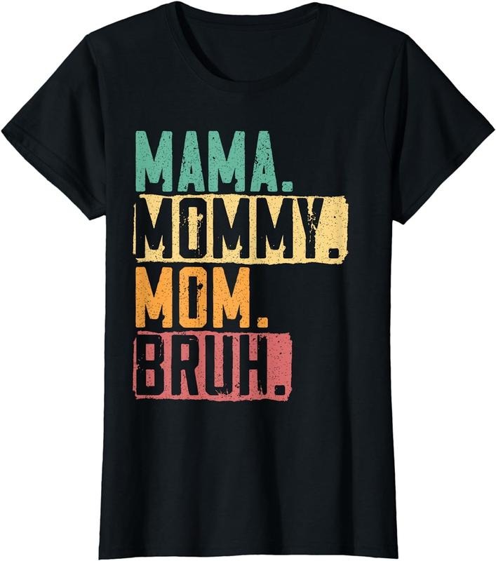[100% Cotton]Mama Mommy Mom Bruh Motherhood Best Mom Ever Mothers Day T-Shirt Hoodie, Sweatshirt | HypeCrazeTee.com
