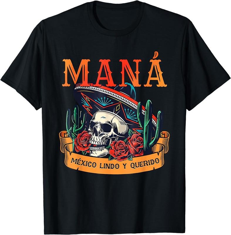 [100% Cotton]Mana Women Mexico Lindo Y Querido T-Shirt Black Hoodie, Sweatshirt | HypeCrazeTee.com