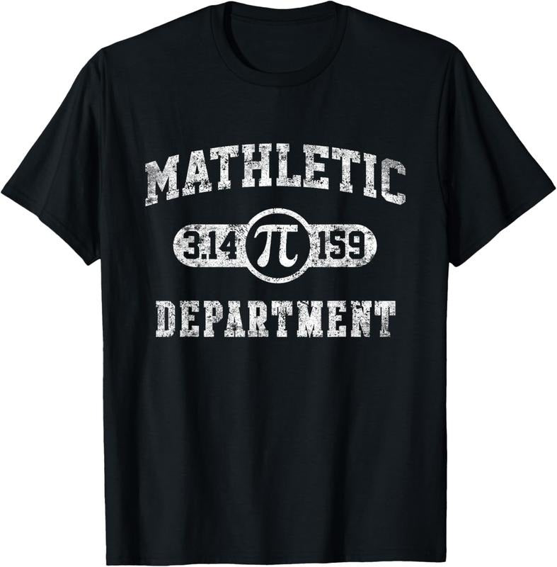 100% Cotton Mathletic Department 3.14159 Pi Day Math Teacher Vintage T-Shirt Hoodie, Sweatshirt | HypeCrazeTee.com