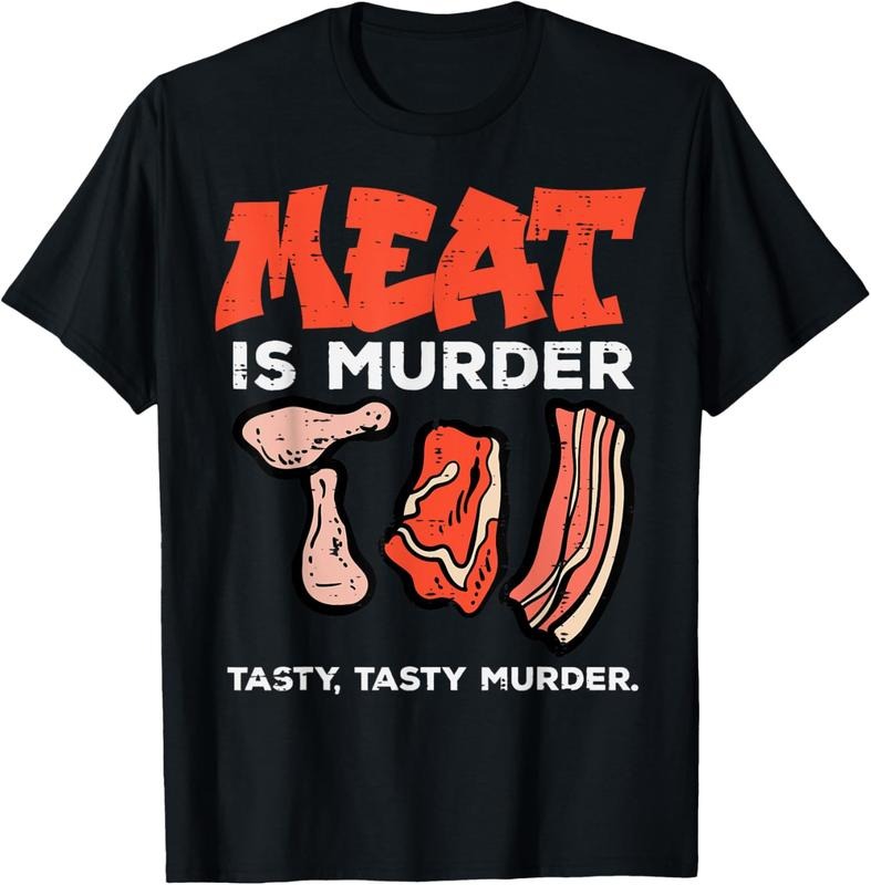 100% Cotton Meat Is Tasty Bbq Funny Barbecue Grilling Men Women T-Shirt Hoodie, Sweatshirt | HypeCrazeTee.com
