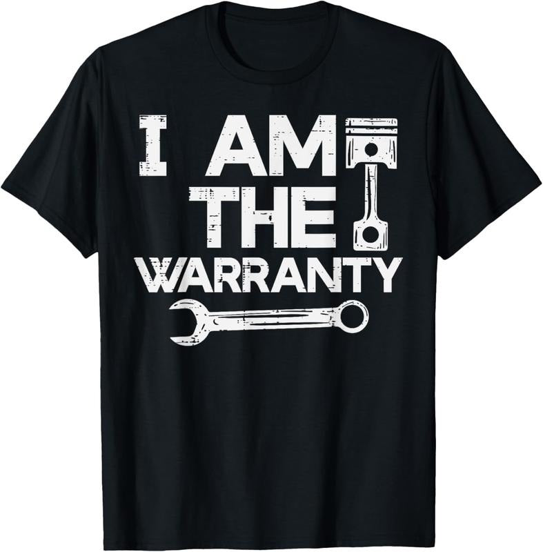 100% Cotton Mechanic I Am The Warranty Funny Car Auto Technician Men T-Shirt Hoodie, Sweatshirt | HypeCrazeTee.com