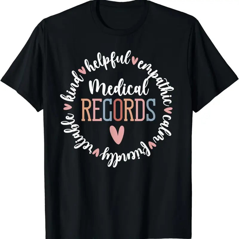 [100% Cotton]Medical Records Appreciation Circle Medical Records Director T-Shirt Hoodie, Sweatshirt | HypeCrazeTee.com
