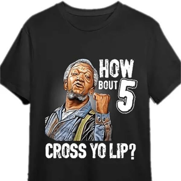 100% Cotton Men'S Victory Old Boy Graphic T-Shirt - "How Bout Cross Ya Lip?" Funny Print Streetwear Casual Golf Gift...