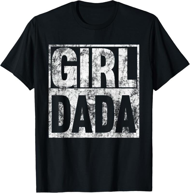 100% Cotton Mens Dad of Girls Pregnancy Announcement Girl Dada T-Shirt Hoodie, Sweatshirt | HypeCrazeTee.com