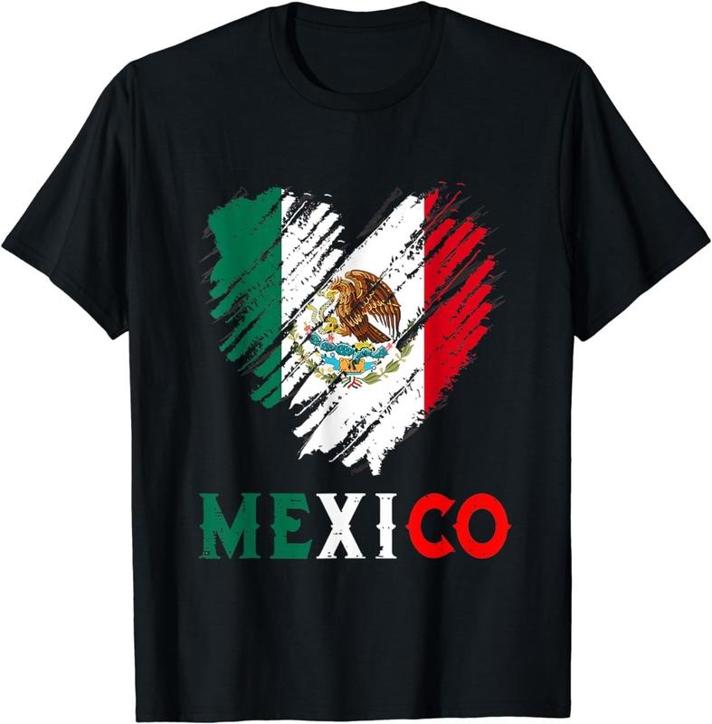 [100% Cotton]Mexico City Mexican Flag Heart viva mexico Independence Day T-Shirt Hoodie, Sweatshirt | HypeCrazeTee.com