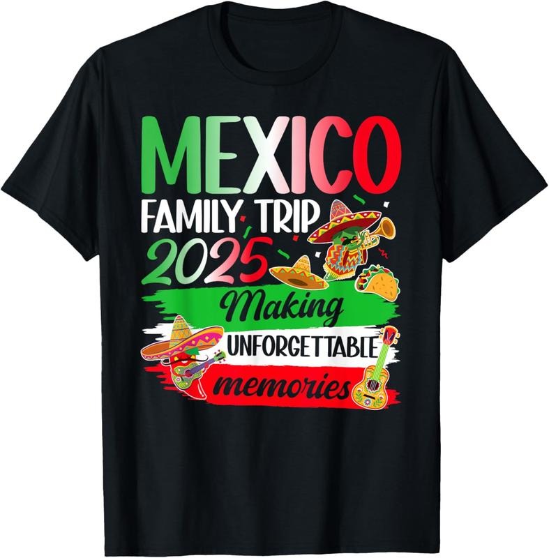 100% Cotton Mexico Family Trip 2025 Making Memories Mexico Vacation T-Shirt Hoodie, Sweatshirt | HypeCrazeTee.com