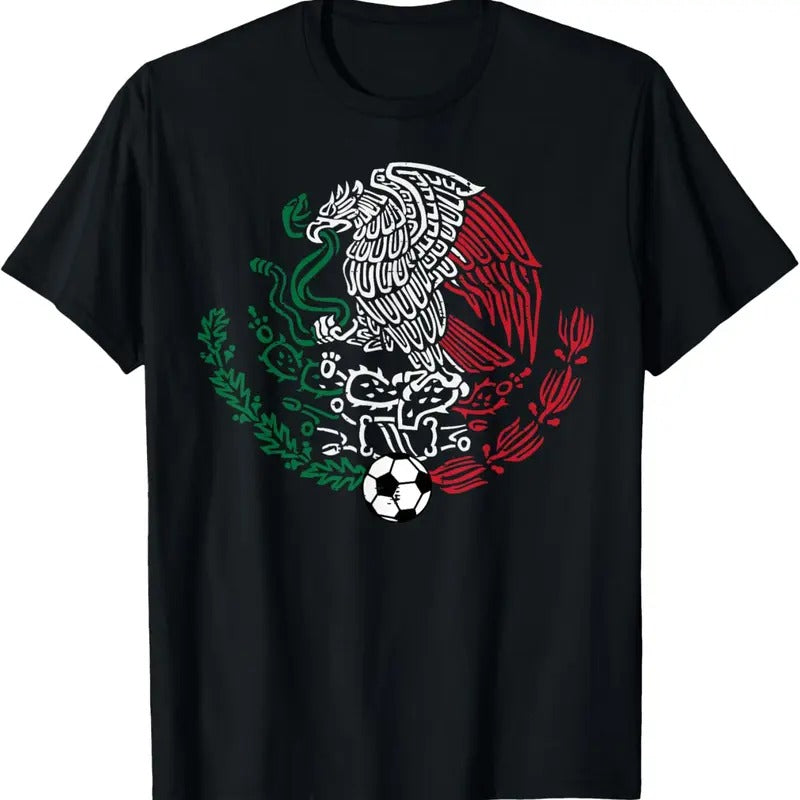 100% Cotton Mexico Flag Mexican Eagle Soccer Men Women Boys Girls  T-Shirt Hoodie, Sweatshirt | HypeCrazeTee.com