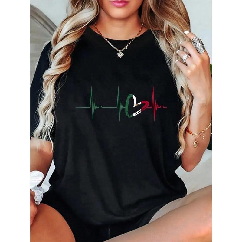 100% Cotton Mexico Heart Mexico Flag Heartbeat EKG Pulse Mexican Roots T-Shirt Hoodie, Sweatshirt | HypeCrazeTee.com