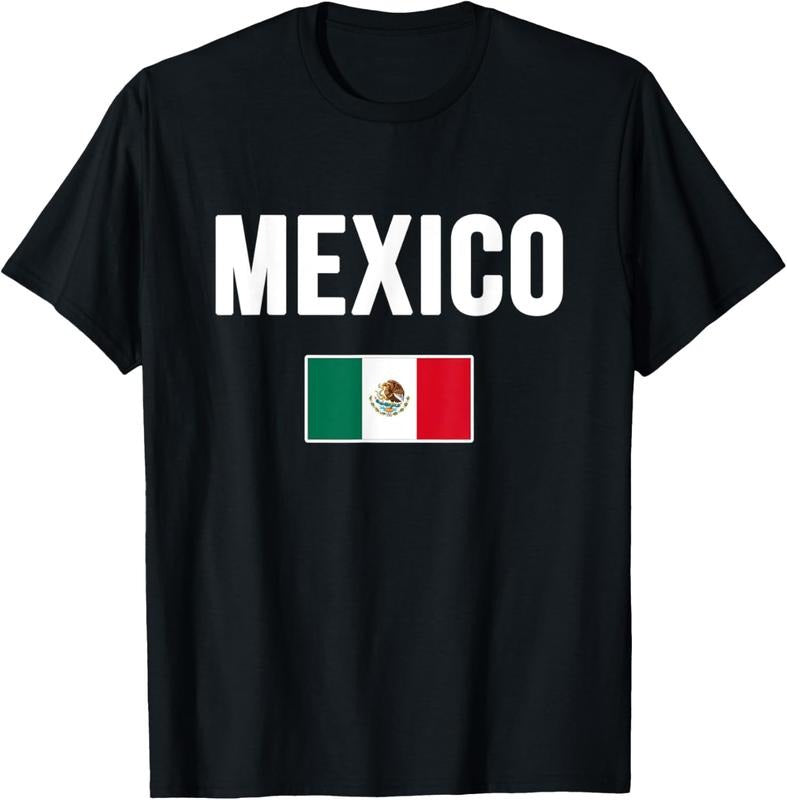 100% Cotton Mexico Mexican Flag T-Shirt Hoodie, Sweatshirt | HypeCrazeTee.com