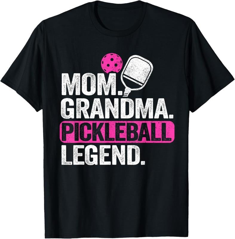100% Cotton Mom Grandma Pickleball Legend Player Funny Pickle Ball T-Shirt Hoodie, Sweatshirt | HypeCrazeTee.com