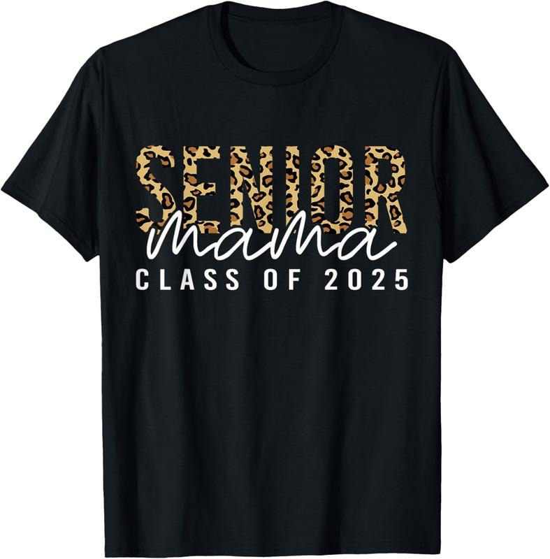 100% Cotton Mom Senior 2025 Proud Mom Of A Class Of 2025 Graduate T-Shirt Hoodie, Sweatshirt | HypeCrazeTee.com