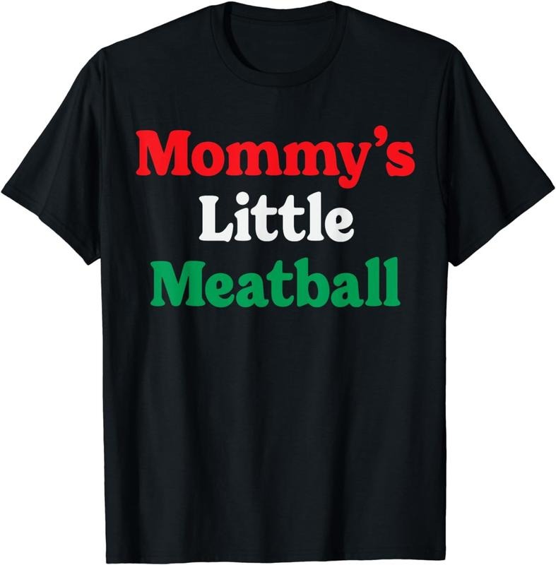 [100% Cotton]Mommy's Little Meatball Funny Italian Im A Little Meatball T-Shirt Hoodie, Sweatshirt | HypeCrazeTee.com