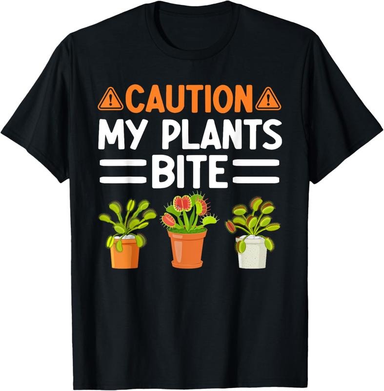100% Cotton Monster Plant T-Shirt Funny Gardening Plants T-Shirt Hoodie, Sweatshirt | HypeCrazeTee.com