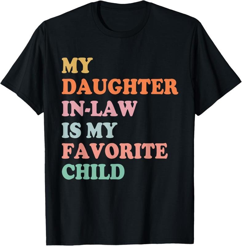 100% Cotton My Daughter Law Is My Favorite Mother Law Day T-Shirts, Hoodie, Sweatshirt
