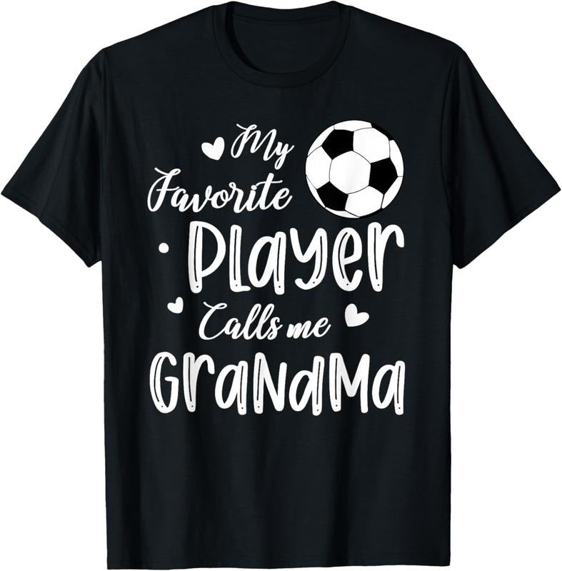 100% Cotton My Favorite Player Calls Me Grandma Soccer Player T-Shirt Hoodie, Sweatshirt | HypeCrazeTee.com
