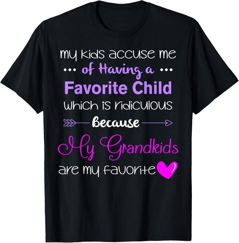 100% Cotton My Grand Are My Favorite Funny Grandma T-Shirt Hoodie, Sweatshirt | HypeCrazeTee.com