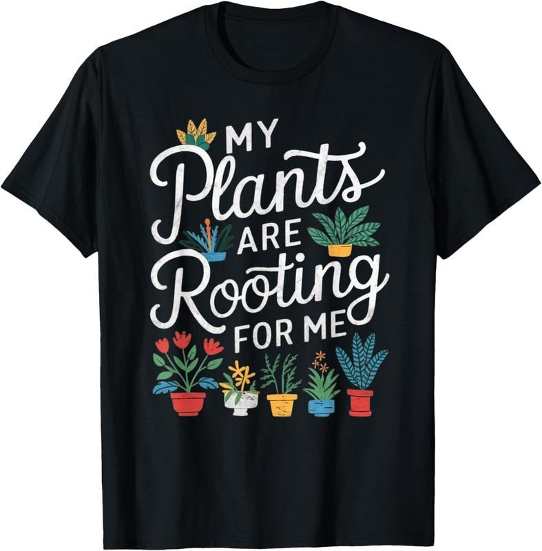 100% Cotton My Plants Are Rooting For Me T-Shirt Hoodie, Sweatshirt | HypeCrazeTee.com