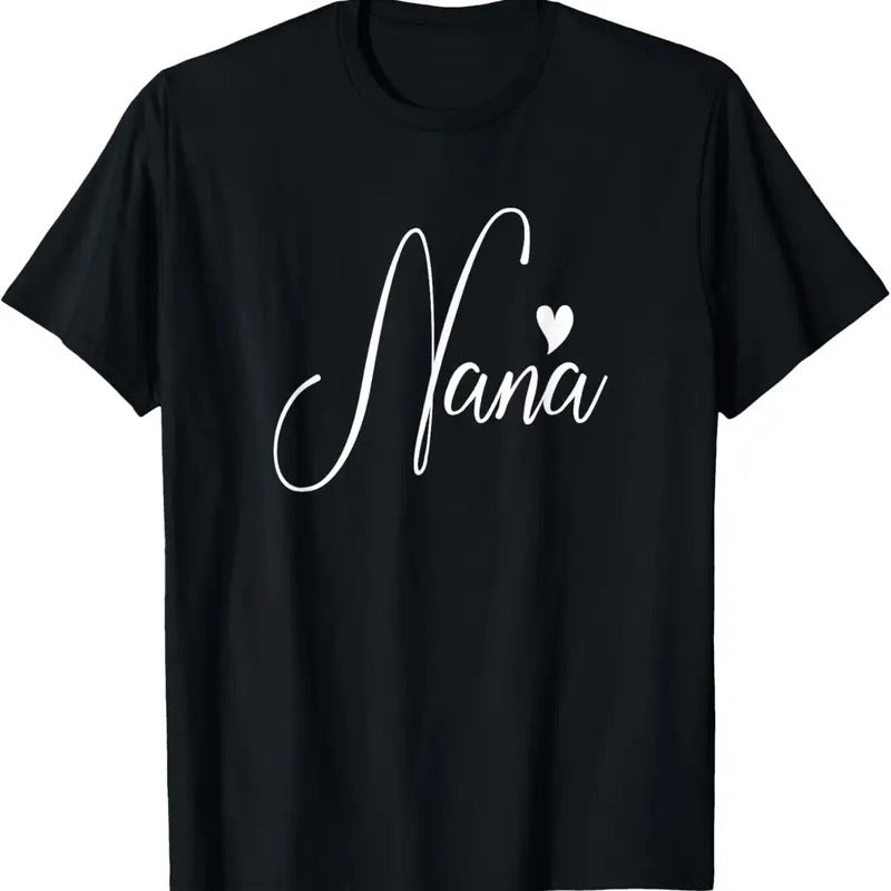 100% Cotton Nana For Women Grandma Mother's Day Christmas Birthday T-Shirt Hoodie, Sweatshirt | HypeCrazeTee.com
