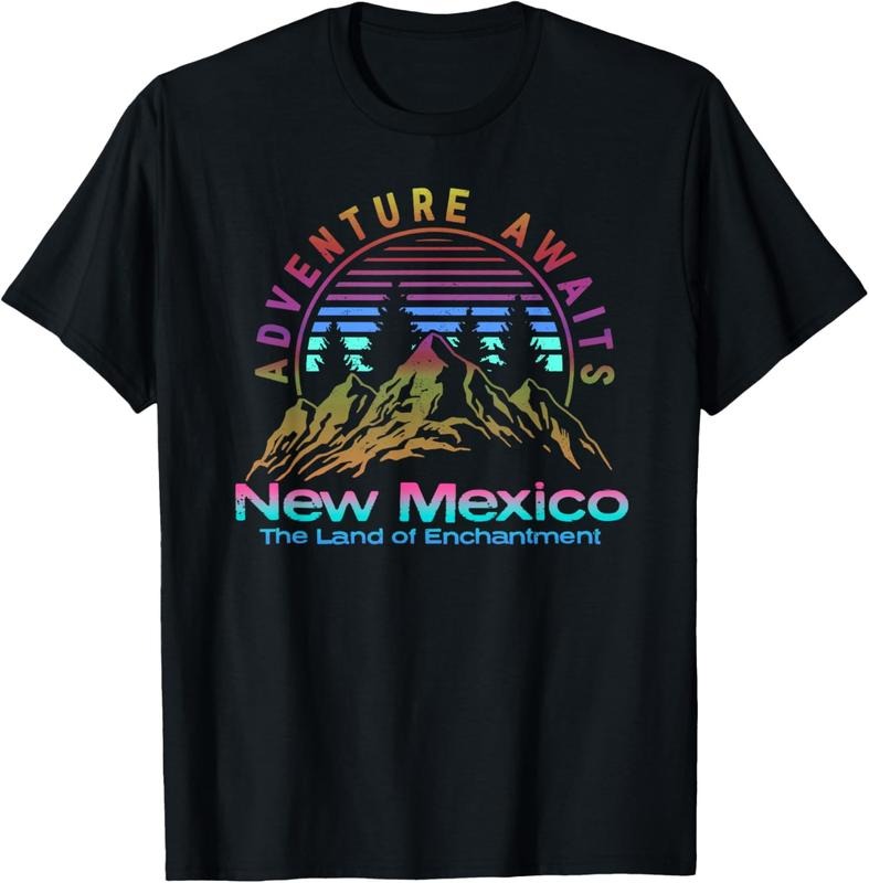 100% Cotton New Mexico State Retro Vintage Outdoors & NM Mountains T-Shirt Hoodie, Sweatshirt | HypeCrazeTee.com