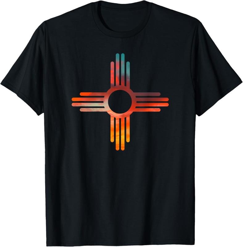 100% Cotton New Mexico State Zia Vintage Retro Modern Design T-Shirt Hoodie, Sweatshirt | HypeCrazeTee.com