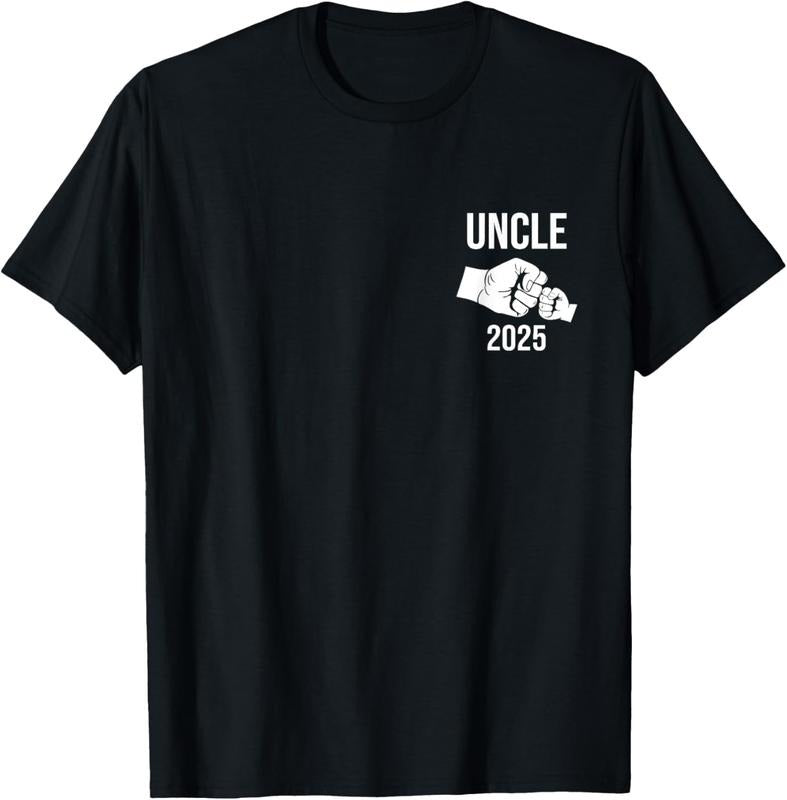 100% Cotton New Uncle 2025, Uncle Est 2025, Uncle Established 2025 T-Shirt Hoodie, Sweatshirt | HypeCrazeTee.com