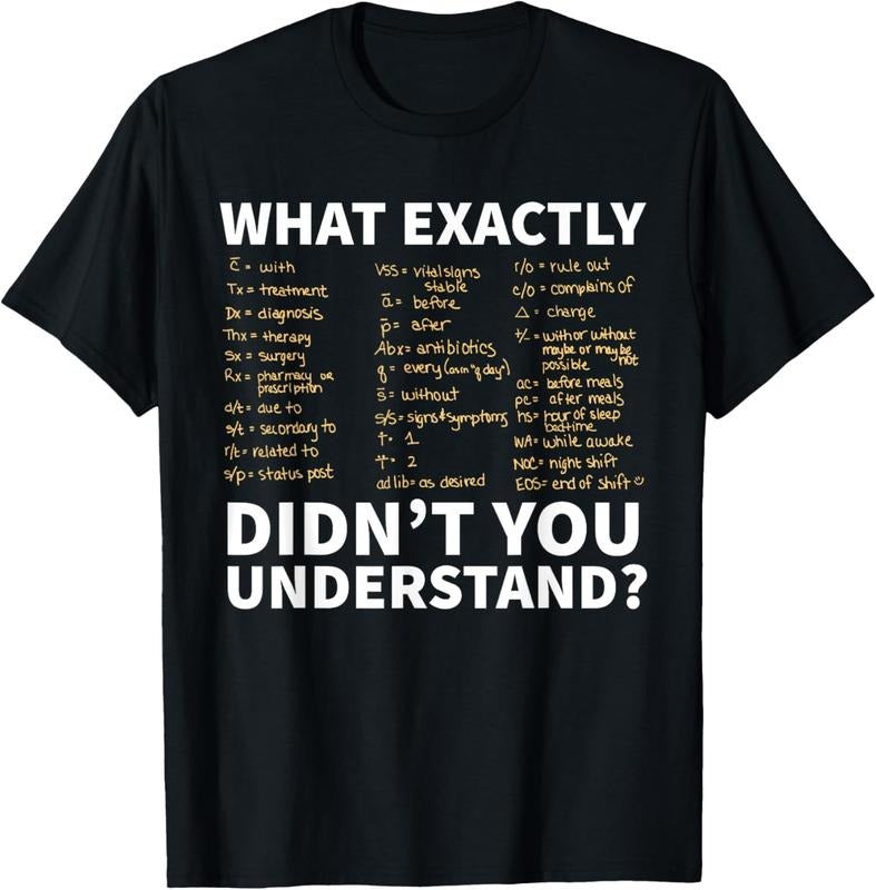 100% Cotton Nurse Shorthand Shirt, Nurse or Nursing Student T-Shirt T-Shirt Hoodie, Sweatshirt | HypeCrazeTee.com