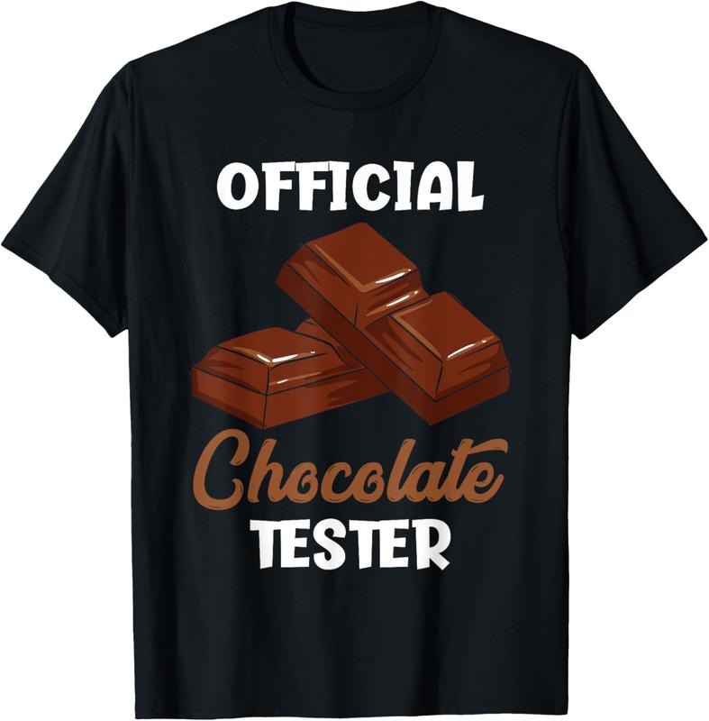100% Cotton Official Chocolate Tester Funny Chocolate Lover T-Shirt Hoodie, Sweatshirt | HypeCrazeTee.com