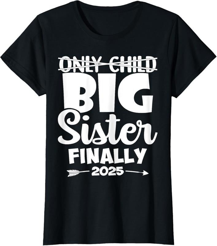 100% Cotton Only  Expires 2025 Promoted to Big Sister Finally T-Shirt Hoodie, Sweatshirt | HypeCrazeTee.com