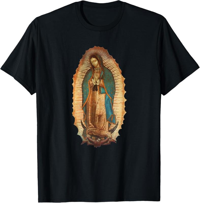 100% Cotton Our Lady Of Guadalupe T-Shirt Hoodie, Sweatshirt | HypeCrazeTee.com