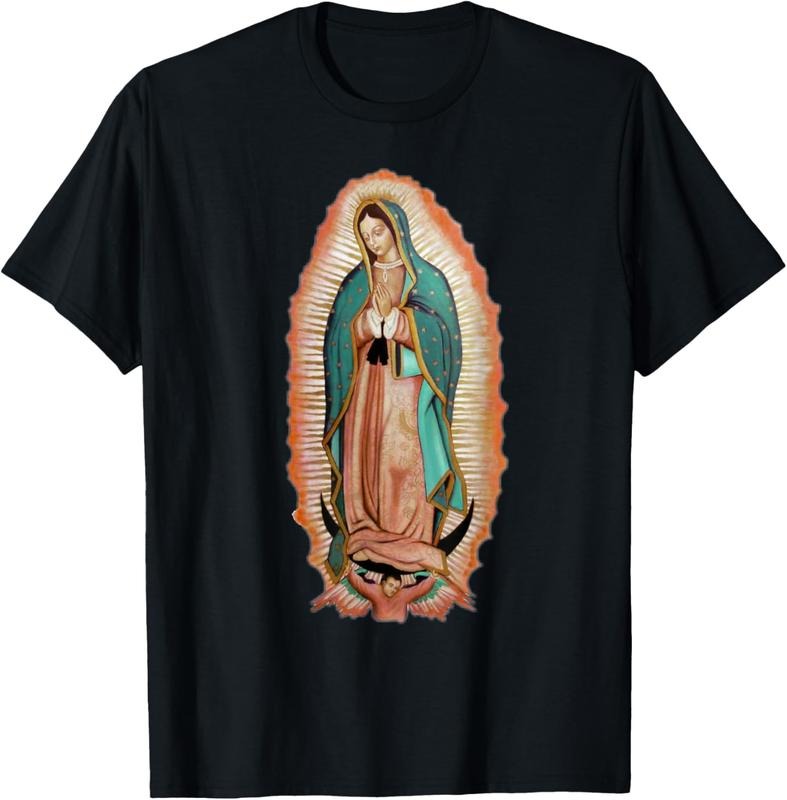 100% Cotton Our lady at Guadalupe T-Shirt Hoodie, Sweatshirt | HypeCrazeTee.com